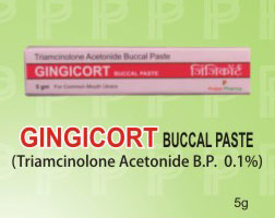 Gingicort Buccal Paste